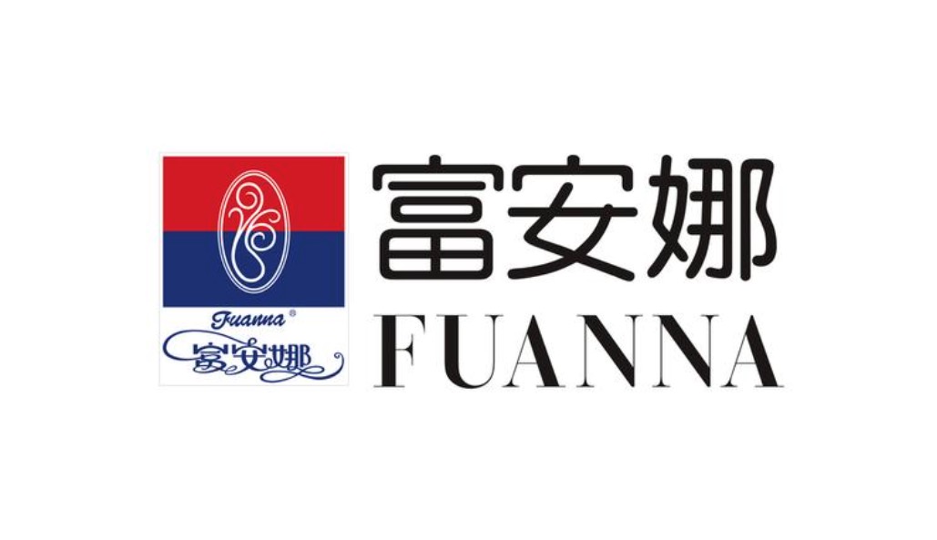 富安娜LOGO设计高清图，家居用品商标设计