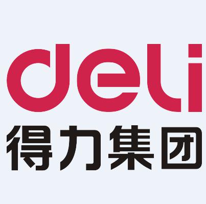 文具行业VI设计，得力集团LOGO商标设计图，得力介绍